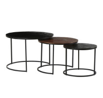 Set de 3 Tables Basses Yuli, Athezza