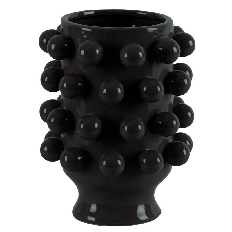 Vase 24 cm Grappa, Athezza Noir - ATHEZZA