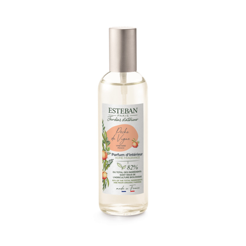 Esteban - Vaporisateur 100 ml Pêche de vigne, Esteban - ESTEBAN