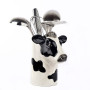 Pot à Ustensiles Vache, Quail Ceramics UK
