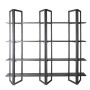 Etagère en Chêne Noir 240 x 229 cm, Eleonora BV