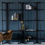 Etagère en Chêne Noir 240 x 229 cm, Eleonora BV