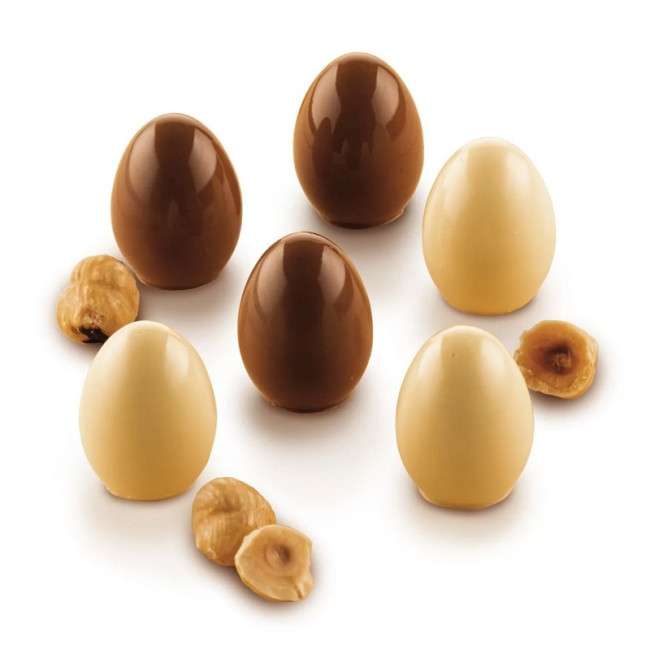 Moule 3D Choco Egg, Silikomart