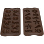 Moule 3D Choco Friture, Silikomart