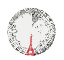 Plat à gâteaux Ça c'est Paris ! , Faïencerie de Gien