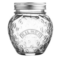 Bocal de conservation en verre Fraise, Kilner