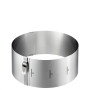 Cercle à gâteaux extensible inox Rondo Clip, Gefu