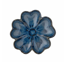 Plateau 10 cm Biddi Bleu en Grès, Bloomingville