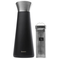 Carafe Isotherme 1L Noir, Qwetch