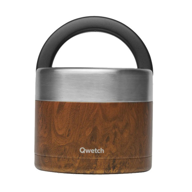 Boîte Repas Isotherme Wood, Qwetch