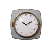 Horloge grise plexi bombé, Chehoma