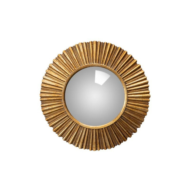 Petit miroir convexe doré Sanctus, Chehoma