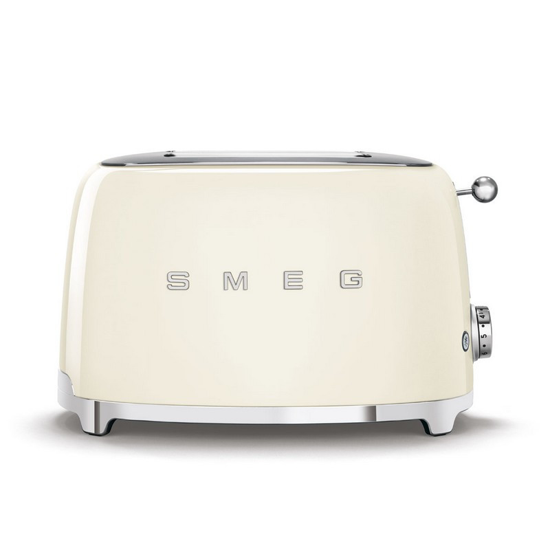 Toaster 2 tranches Années 50 Crème, SMEG - SMEG