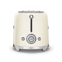 Toaster 2 tranches Années 50 Crème, SMEG