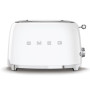 Toaster 2 tranches Années 50 Blanc, SMEG