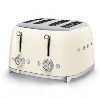 Toaster 4 tranches Années 50 Crème, SMEG
