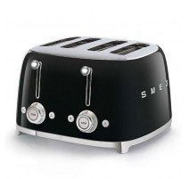 Toaster 4 tranches Années 50 Noir, SMEG