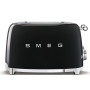 Toaster 4 tranches Années 50 Noir, SMEG