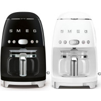 Cafetière filtre programmable Années 50 noir, SMEG