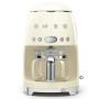Cafetière filtre programmable Années 50 Crème, SMEG