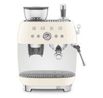 Bouilloire 1.7 L température réglable Crème Années 50 - Smeg - MaSpatule