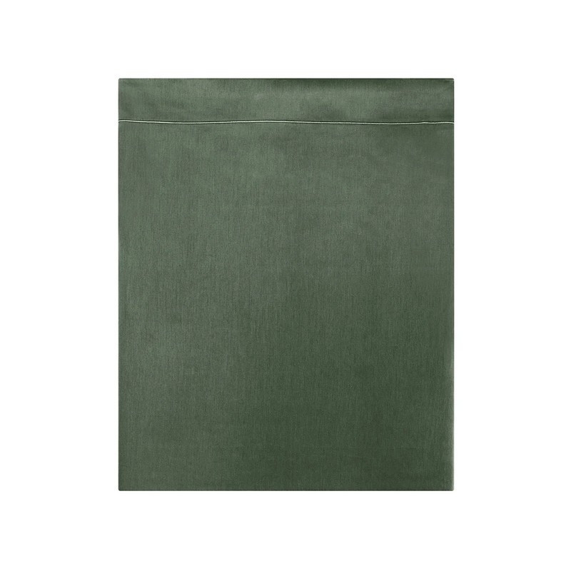 Anne de Solène - Drap Plat Percale Vexin Garrigue, Anne de Solène 270 x 310 cm - Anne de Solène