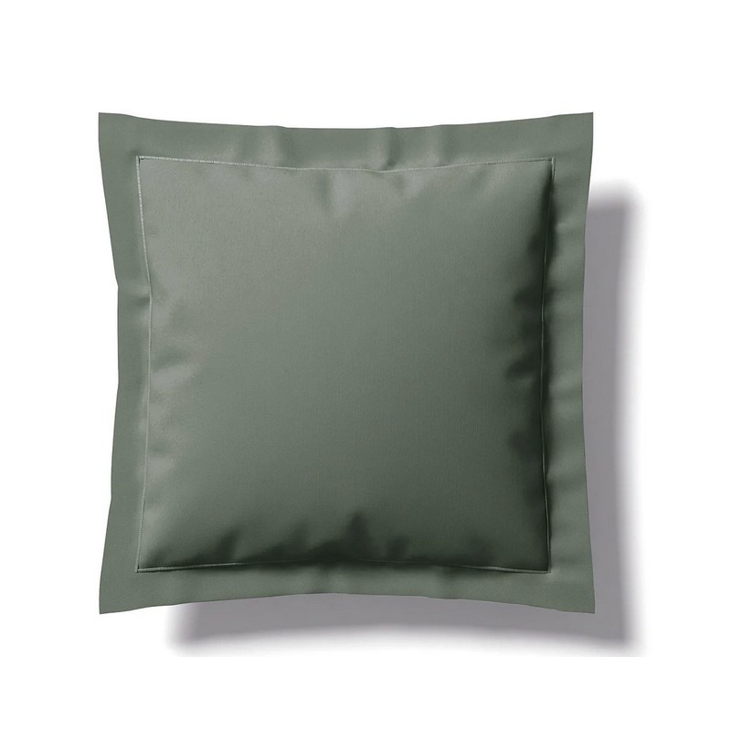 Anne de Solène - Taie d'oreiller Percale Vexin Garrigue, Anne de Solène 65 x 65 cm - Anne de Solène