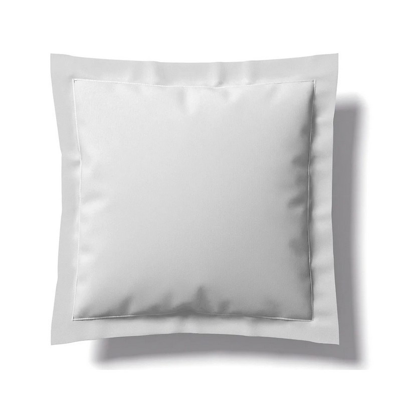 Anne de Solène - Taie d'oreiller Percale Vexin Opaline, Anne de Solène 65 x 65 cm - Anne de Solène