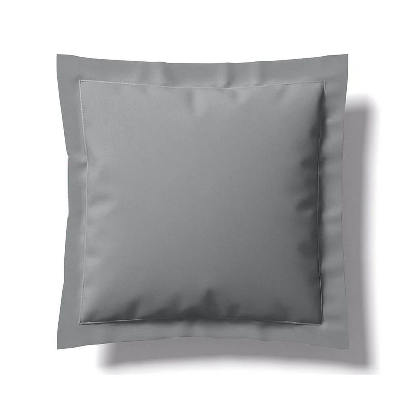 Anne de Solène - Taie d'oreiller Percale Vexin Rocaille, Anne de Solène 65 x 65 cm - Anne de Solène