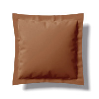 Taie d'oreiller Percale Vexin Terracotta, Anne de Solène