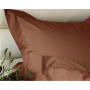Taie d'oreiller Percale Vexin Terracotta, Anne de Solène