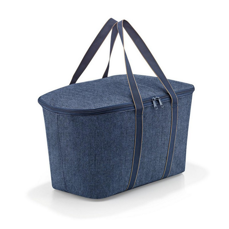 sac isotherme coolerbag herringbone dark blue, reisenthel - reisenthel