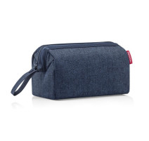 Trousse de toilette Travelcosmetic Herringbone Dark Blue, Reisenthel