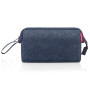 Trousse de toilette Travelcosmetic Herringbone Dark Blue, Reisenthel
