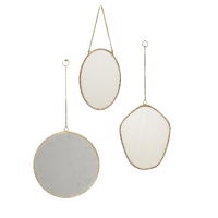 Suspension Miroir Bords Festonnés, Chehoma