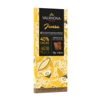 Tablette chocolat lait Jivara 40%, Valrhona