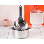 Set de 3 casseroles Amovibles + 1 poignée noire, Cristel