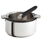 Set de 3 casseroles Amovibles + 1 poignée noire, Cristel