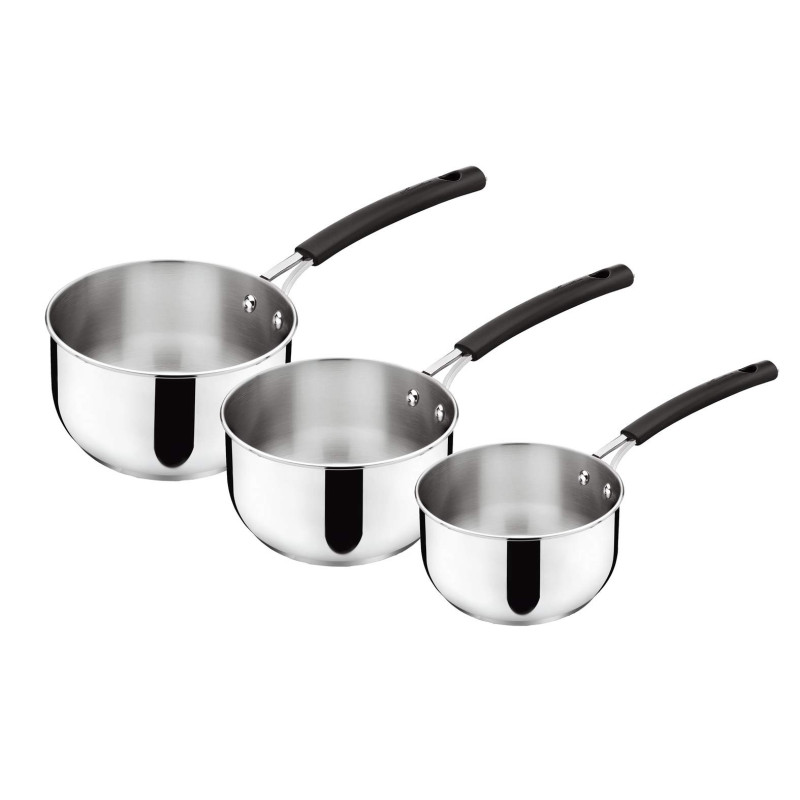 LAGOSTINA - Série de 3 casseroles Tempra inox, Lagostina - LAGOSTINA