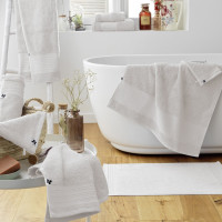 Linge de toilette Garance Chantilly, L'effet papillon