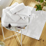 Linge de toilette Garance Chantilly, L'effet papillon