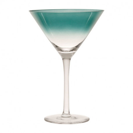 verre à pied martini 30cl, sema design emeraude - sema design