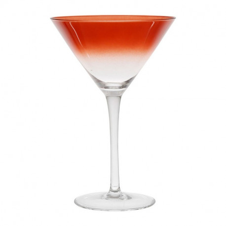 verre à pied martini 30cl, sema design terracotta - sema design