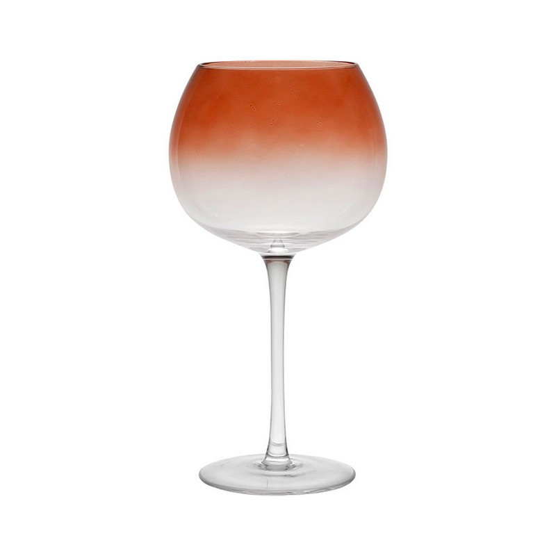 verre à pied gin 50cl, sema design terracotta - sema design