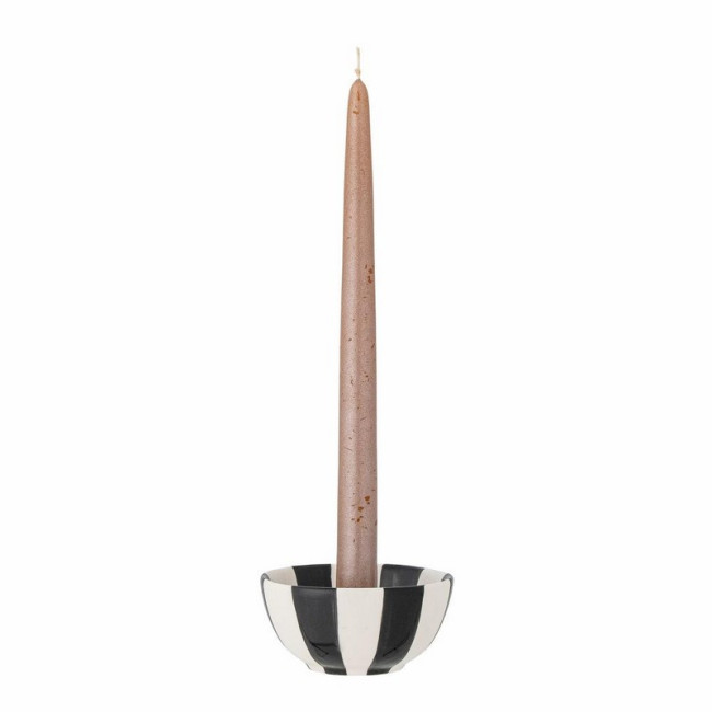 Bougeoir en Grès H4.5cm Eja, Bloomingville