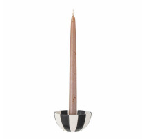 Bougeoir en Grès H4.5cm Eja, Bloomingville