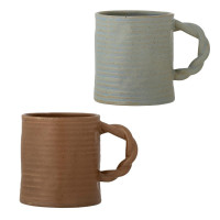 Mug en Grès 500ml Reanna, Bloomingville