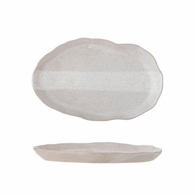 Assiette en Grès Peroya, Bloomingville