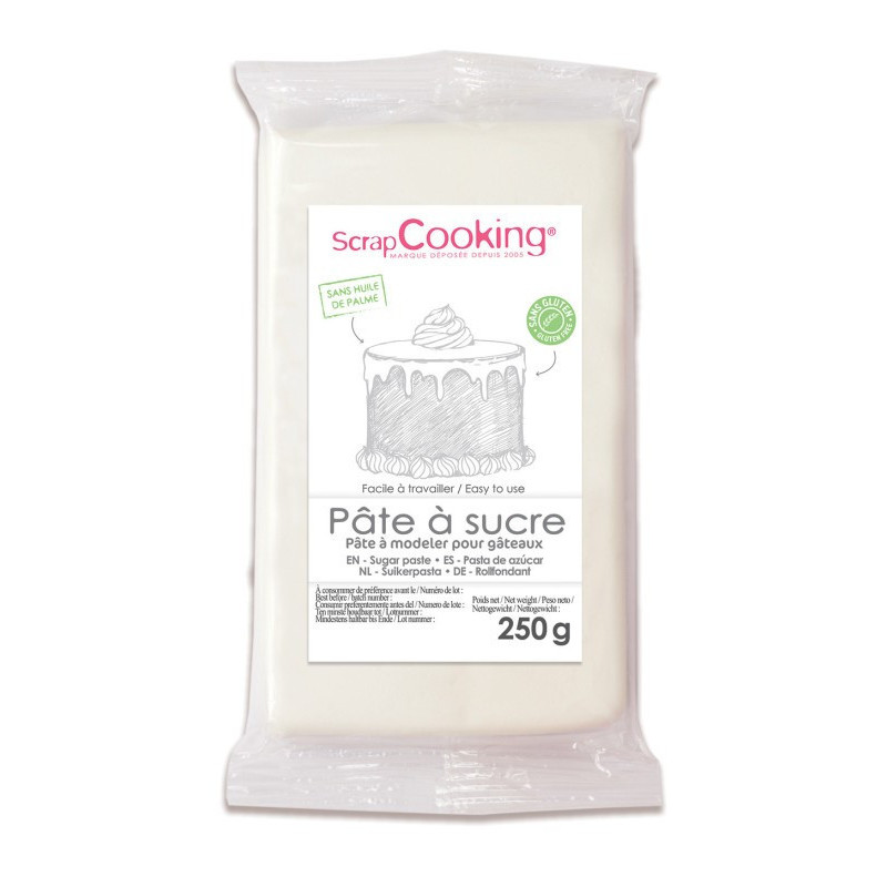 Scrapcooking - Pâte à sucre blanche parfumée à la vanille, ScrapCooking - ScrapCooking