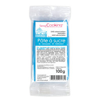 Pâte à sucre bleu 100g, Scrapcooking